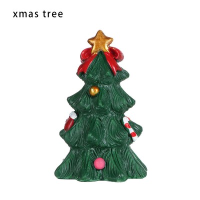 Vianočné miniatúry, figúrky, vianočný stromček, Santa Claus, snehuliaci, medveď, mikro krajinka, domček pre bábiky, mach, terárium, víla, dekorácia