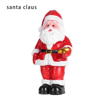 Vianočné miniatúry, figúrky, vianočný stromček, Santa Claus, snehuliaci, medveď, mikro krajinka, domček pre bábiky, mach, terárium, víla, dekorácia