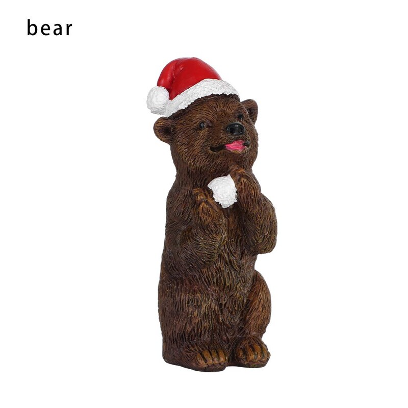 Vianočné miniatúry, figúrky, vianočný stromček, Santa Claus, snehuliaci, medveď, mikro krajinka, domček pre bábiky, mach, terárium, víla, dekorácia