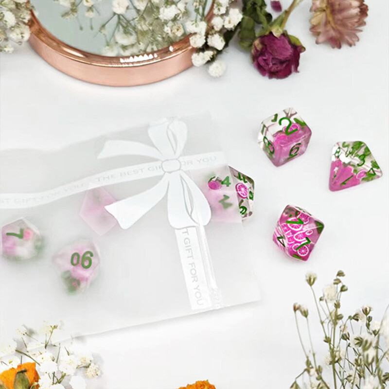 7 bucăți/set zaruri Accesorii pentru jocuri de masă Jucărie de divertisment pentru birou de agrement D4 D6 D8 D10 D12 D20 zaruri digitale pentru jocuri TPRG PRG