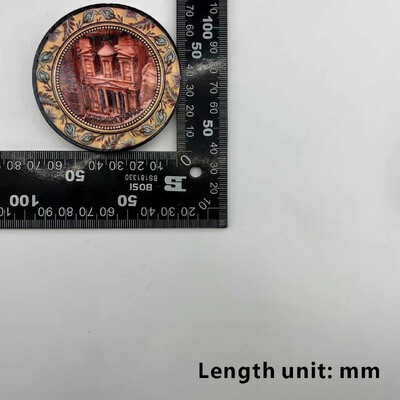 Jordan hűtőszekrény matricák utazási ajándéktárgyak háromdimenziós dekoratív műgyanta kézzel festett mágnes születésnapi ajándék