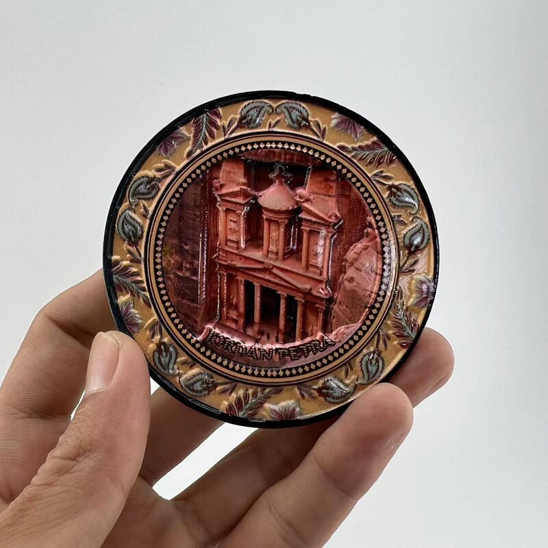 Jordan hűtőszekrény matricák utazási ajándéktárgyak háromdimenziós dekoratív műgyanta kézzel festett mágnes születésnapi ajándék