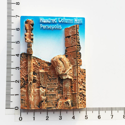 Irán Cestovanie Magnety na chladničku Persepolis Chrám stĺpov Turistické suveníry Nálepky na chladničku Svadobné darčeky Dekorácie do domácnosti