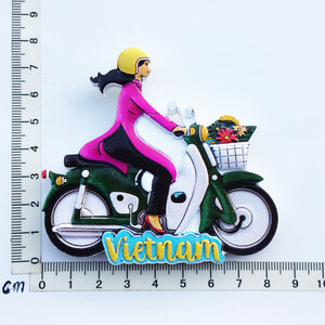 Vietnamský magnet na chladničku, magnet na chladničku, Bhután, Vietnam, Laos, Mjanmarsko, Nepál, Kambodža, 3D kolekcia suvenírov, darček