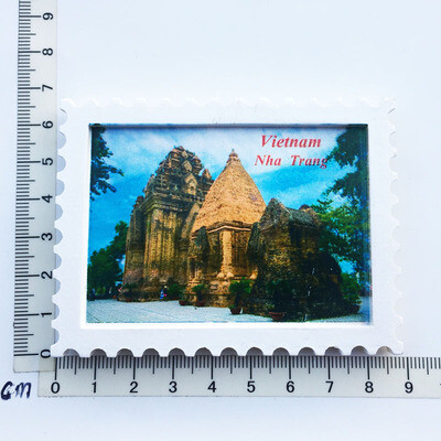 Vietnamský magnet na chladničku, magnet na chladničku, Bhután, Vietnam, Laos, Mjanmarsko, Nepál, Kambodža, 3D kolekcia suvenírov, darček