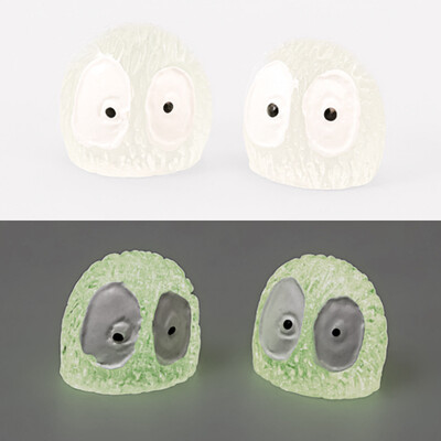 100 DB Világító Brikettek Elfs Black Ball Sprite Miniatűrök Otthoni dekoráció Izzó Elf Tündérkert Barkácsolás Kiegészítők Asztaldísz