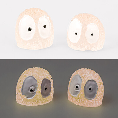 100 DB Világító Brikettek Elfs Black Ball Sprite Miniatűrök Otthoni dekoráció Izzó Elf Tündérkert Barkácsolás Kiegészítők Asztaldísz