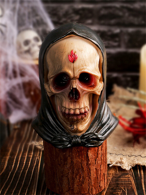 Figurák Miniatűrök Szellemcsontváz Dísz Koponya Mikro Táj díszek Halloween-dekorációhoz Hoom asztali kiegészítők