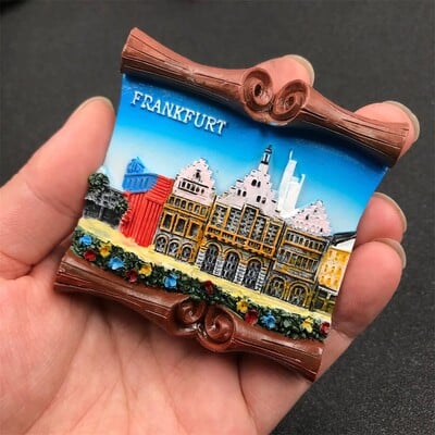 Taliansko Thajsko Grécko Austrália Nórsko Nemecko Turistický suvenír Magnety na chladničku Živicová magnetická nástenka na chladničku