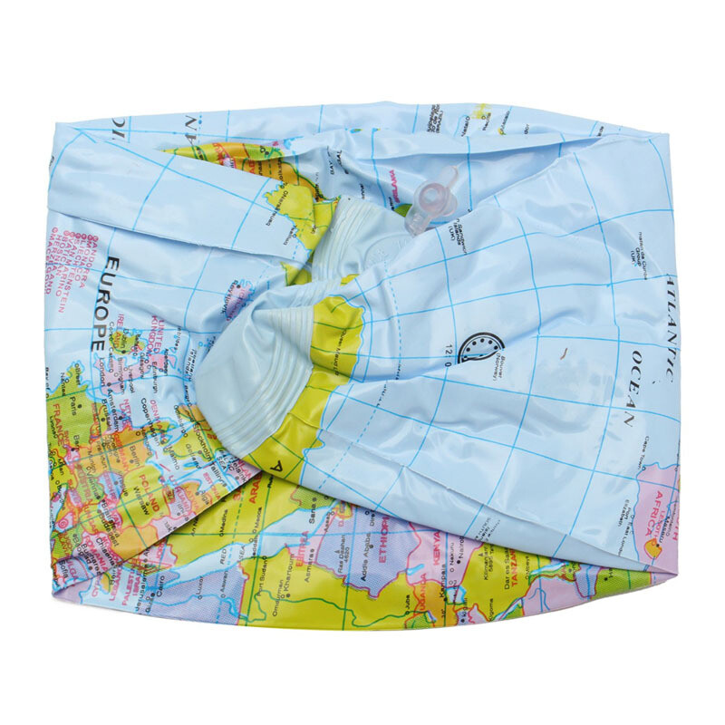 16 colių pripučiamas Žemės pasaulio geografinis gaublio žemėlapis Balionų žaislas Paplūdimio kamuoliukas Ankstyvojo ugdymo žaislai