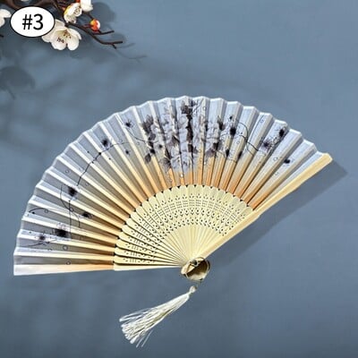 Prenosný bambusový skladací ventilátor, dekoratívne ventilátory, foto rekvizity, svadobné párty, bytové dekorácie, remeslá, darčeky, potreby pre ženy v tanci, 부채