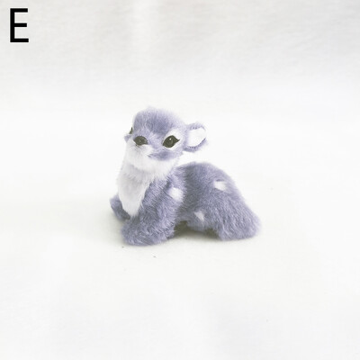 Szimuláció Kisszarvas Karácsonyi Sika Szarvas Díszek Tündérkert Miniatűrök Állatmodell Figura Karácsonyi Újévi Party Gyerekek Ajándékok