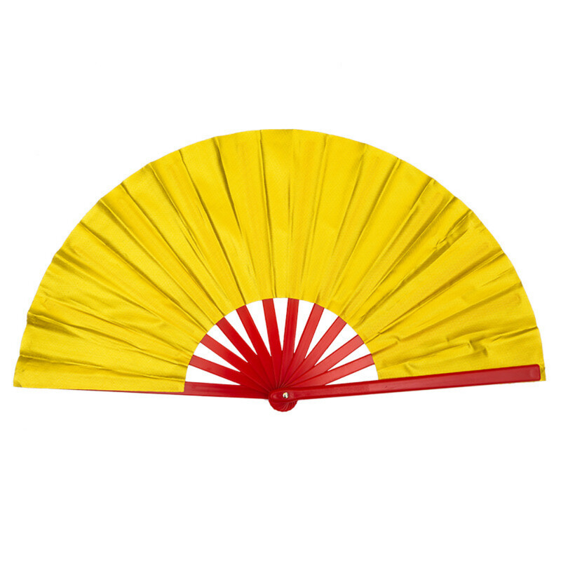 Kung Fu Tai Chi Fan Bamboo 33cm High-grade Right Hand Performance Fan Бойни изкуства Фенове Wushu Продукти 13 инча Бойни изкуства Фенове
