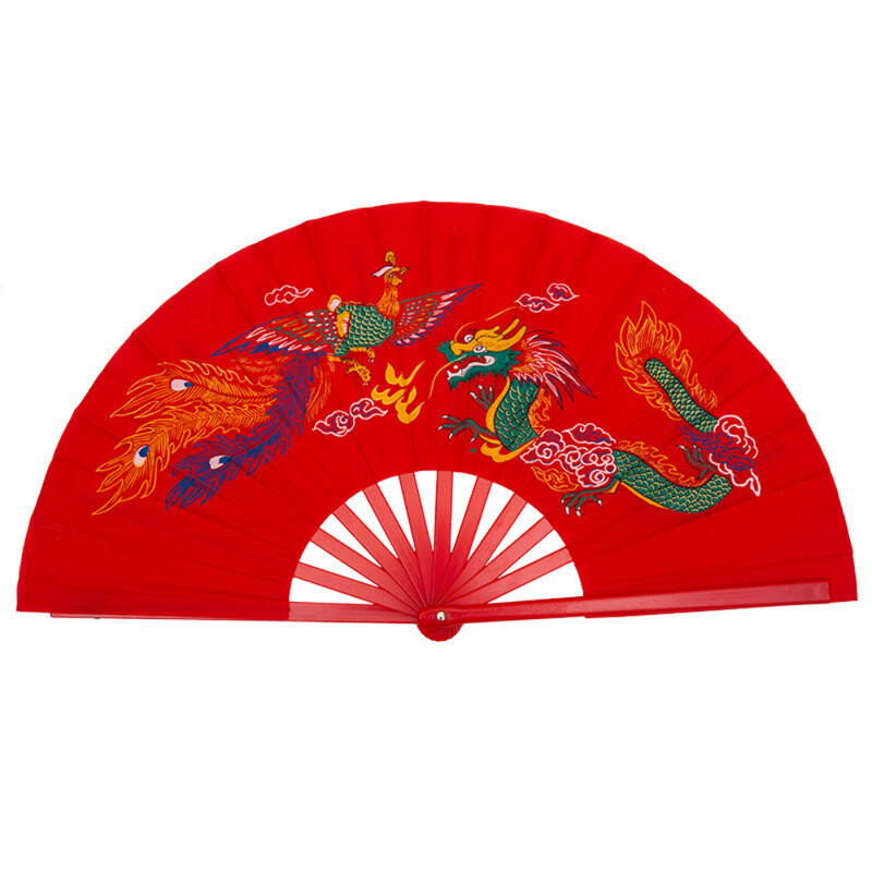 Kung Fu Tai Chi Fan Bamboo 33cm High-grade Right Hand Performance Fan Бойни изкуства Фенове Wushu Продукти 13 инча Бойни изкуства Фенове