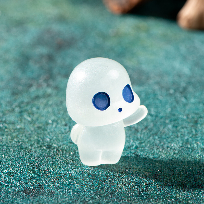 10 gab Miniatūras Tree Elf Baby Sveķu mirdzums naktī Mikro ainavu dekorācijas Gaismas Alien ET Fairy Dārza piederumi