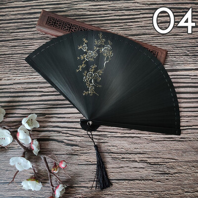 Klasszikus japán stílusú bambuszlegyező Klasszikus üreges női összecsukható kézlegyező Vintage stílusú művészet kézműves ajándék lakberendezési díszek