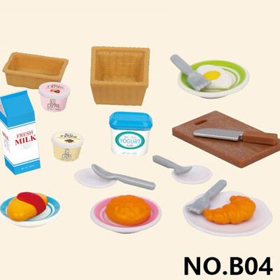 1:12 Mobilier de vilă pentru familie de animale din pădure, jucărie pentru păpuși, mini set de dormitor pentru familie de pădure, casă de păpuși în miniatura, mobilă pentru copii