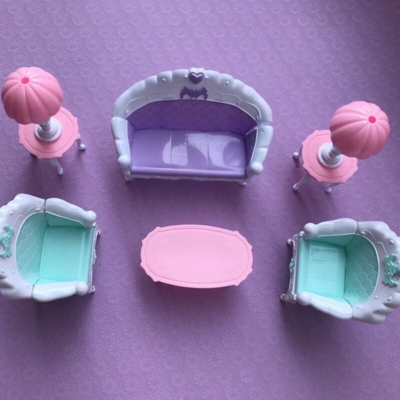Nábytok do bábik, obývačka, TV, kreslo, pohovka, skrinka do domáceho kina, príslušenstvo, detské hračky, hračka na miniatúrne hračky v štýle 1/12 pre Barbie