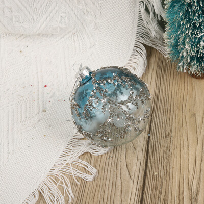 4db karácsonyi bál karácsonyi üveggolyó karácsonyfa dekoráció Navidad fesztivál dísz otthoni bár parti dekorációhoz