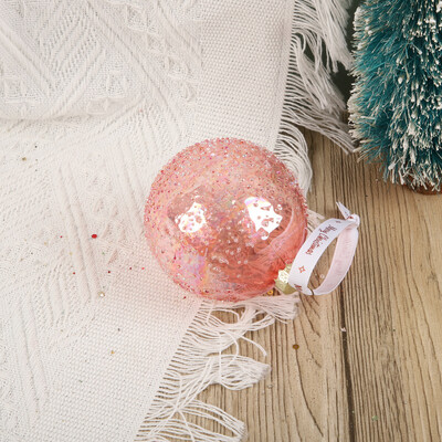 4db karácsonyi bál karácsonyi üveggolyó karácsonyfa dekoráció Navidad fesztivál dísz otthoni bár parti dekorációhoz