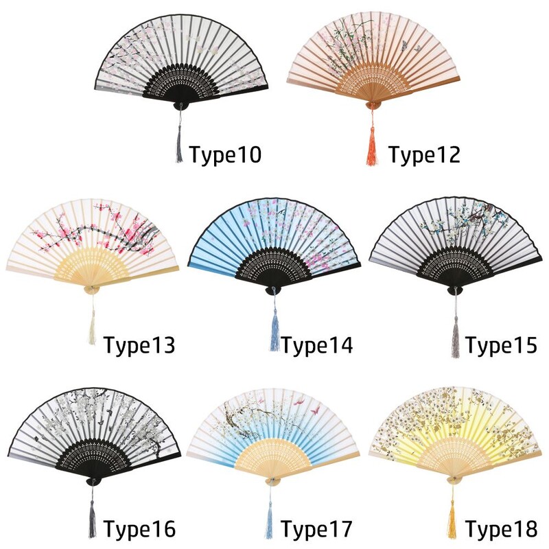 Model de flori retro, decorațiuni pentru casă, evantai pliabil din bambus elegant, pictură în stil chinezesc, ventilator portabil, recuzită pentru spectacole de dans