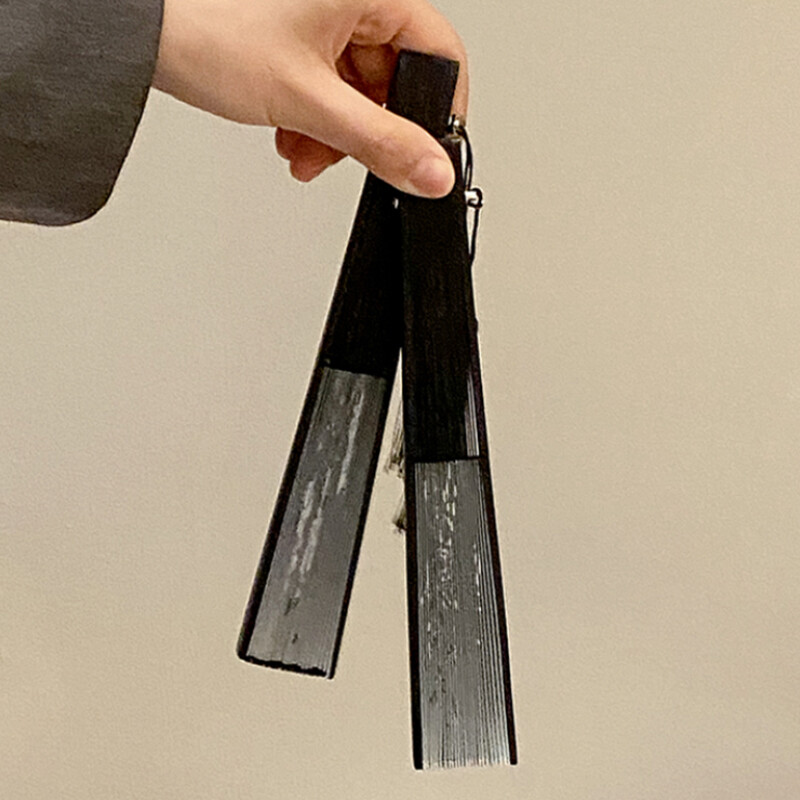 Bambusz összecsukható ventilátor Kínai Styefan kézi Anitque Női Táncrajongók Art Craft Lakásdekoráció Party Tánclegyező