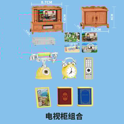 miniatűr tárgyak konyhai háztartási feladatok színlelés játékok babaház bútor kiegészítők családi interakció baba gyerekek játékok