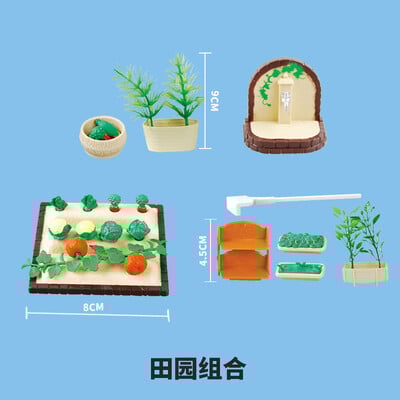 miniatűr tárgyak konyhai háztartási feladatok színlelés játékok babaház bútor kiegészítők családi interakció baba gyerekek játékok