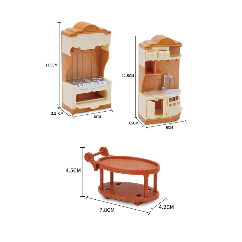 miniatűr tárgyak konyhai háztartási feladatok színlelés játékok babaház bútor kiegészítők családi interakció baba gyerekek játékok