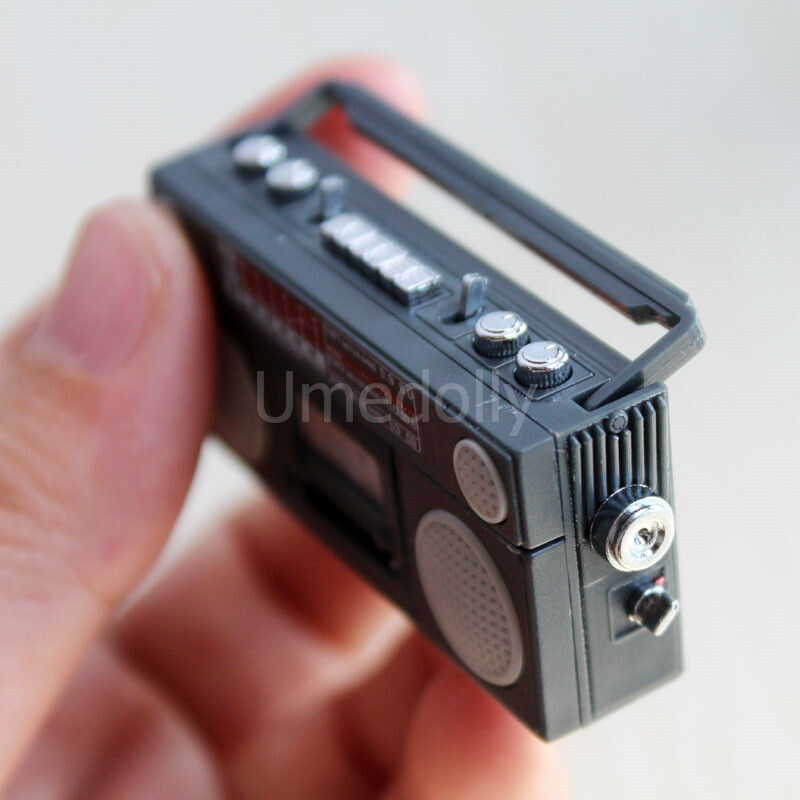 Miniatúrny domček pre bábiky v mierke 1/6, magnetofón, mini rádio, hračka, BJD domček pre bábiky, nábytok, doplnky, hračka