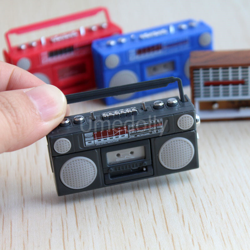 Miniatúrny domček pre bábiky v mierke 1/6, magnetofón, mini rádio, hračka, BJD domček pre bábiky, nábytok, doplnky, hračka