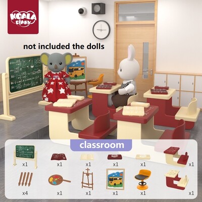 Оригинални миниатюрни предмети Аксесоари и мебели за куклена къща Семейни играчки Всекидневна Баня Кухня Играчки за момичета Момче