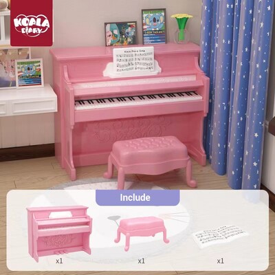 Оригинални миниатюрни предмети Аксесоари и мебели за куклена къща Семейни играчки Всекидневна Баня Кухня Играчки за момичета Момче