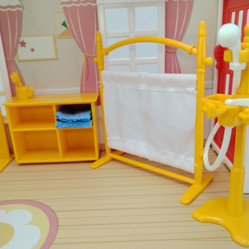 Оригинални миниатюрни предмети Аксесоари и мебели за куклена къща Семейни играчки Всекидневна Баня Кухня Играчки за момичета Момче