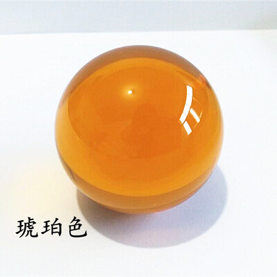 20-100mm átlátszó kristálygömb fénygömb színű üveggolyó lakberendezési kiegészítők díszek kézműves