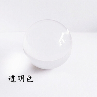 20-100mm átlátszó kristálygömb fénygömb színű üveggolyó lakberendezési kiegészítők díszek kézműves