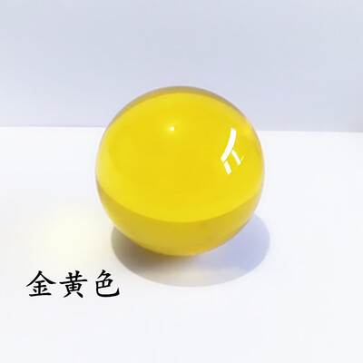 20-100mm átlátszó kristálygömb fénygömb színű üveggolyó lakberendezési kiegészítők díszek kézműves