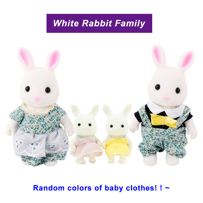 Miniatūras mēbeles Rozā Q Atvilkt kabriolets Auto Zaķis Dzīvnieks Meža Ģimene Leļļu namiņš Kūkas modelis Bērnu Rotaļlieta Dāvanas