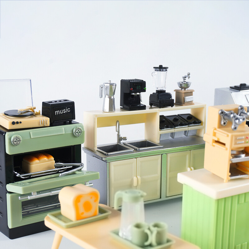 1:12 DIY miniatúrny domček pre bábiky, príslušenstvo na kávovar, mixér, odšťavovač, model spotrebiča, nábytok pre bábiky, hračka pre mini kuchynku