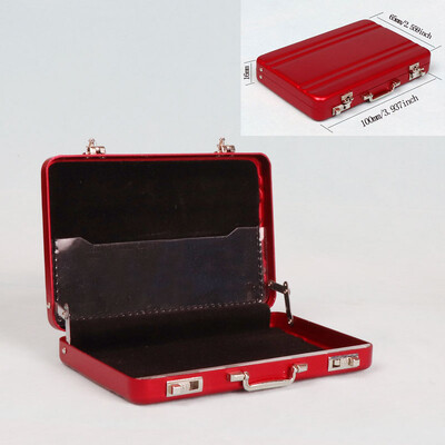 Mini Bőrönd Jelszó Készpénz Pénzdoboz Babák Bútormodell Képzés Játék Játékok Babaházhoz Kiegészítők Gyerekek Ajándék