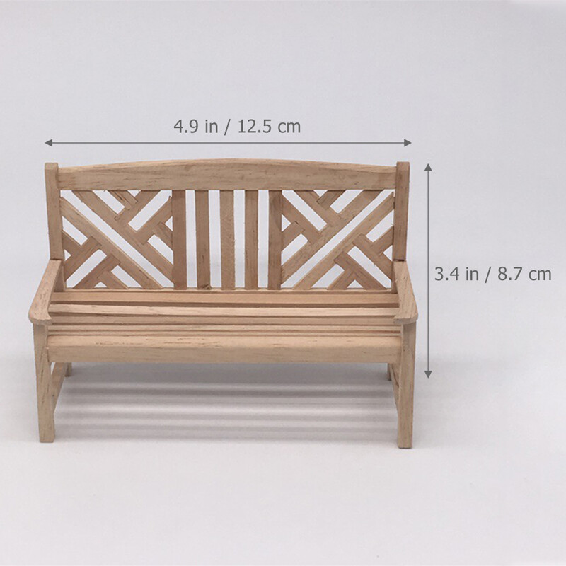 1 sada nábytku drevený miniatúrny stôl stolička nábytok miniatúrny nábytok nábytkové súpravy v mierke 1/12