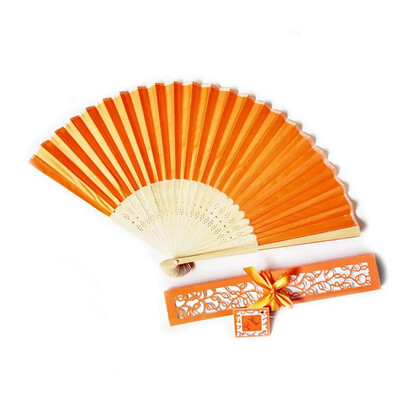 30 vnt./stal. Speciali ventiliatorių dėžutė moterims gerbėjoms Bowknot dovanų dėžutės ventiliatorius, sulankstomas ventiliatorius, pakavimas šilko ventiliatorius ir dėžutės rinkinys vestuvėms