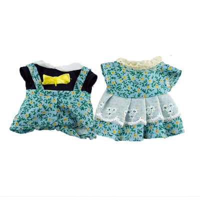 Miniatura 1/12 Animal de pădure Familie cameră de dormit Comodă Jucărie de simulare pentru copii Haine de iepure 9 Stiluri Fete Joacă de prefă