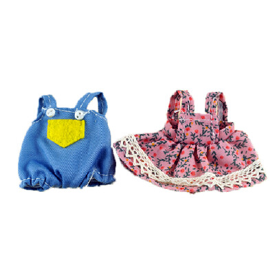 Miniatura 1/12 Animal de pădure Familie cameră de dormit Comodă Jucărie de simulare pentru copii Haine de iepure 9 Stiluri Fete Joacă de prefă