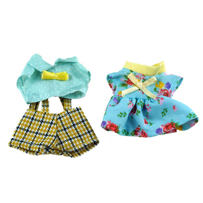 Miniatura 1/12 Animal de pădure Familie cameră de dormit Comodă Jucărie de simulare pentru copii Haine de iepure 9 Stiluri Fete Joacă de prefă