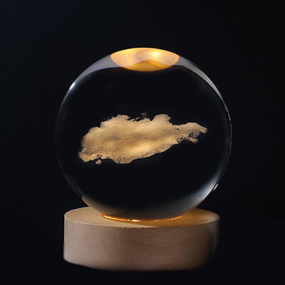 Flamingo üvegkristálygömb napelemes rendszer Bolas De Nieve Cristal tömörfa alaplap asztali dekoráció hógömb Decoração Para Quarto