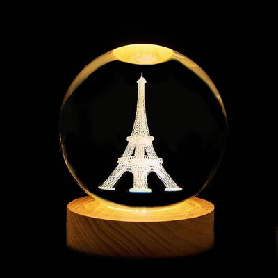 Flamingo üvegkristálygömb napelemes rendszer Bolas De Nieve Cristal tömörfa alaplap asztali dekoráció hógömb Decoração Para Quarto