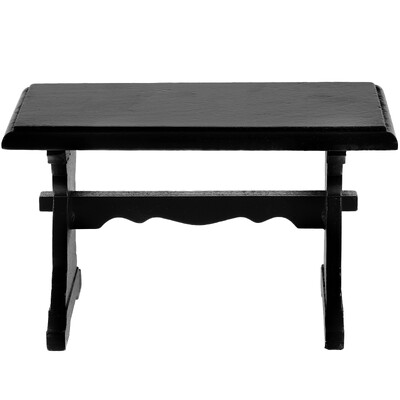 Kar nélküli szerelmes szék miniatűr bútor 1 12 méret babaház kiegészítők játék barkács dekoráció dísz fa íróasztal