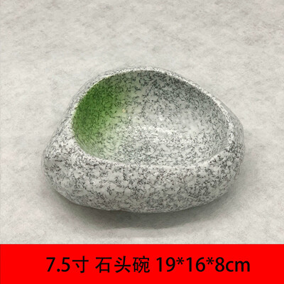 Japoniškas kūrybingas akmens dubuo Keraminiai stalo reikmenys Restoranas Sashimi Sushi lėkštė Maisto dekoravimas Desertinis dubuo namų virtuvės dubuo