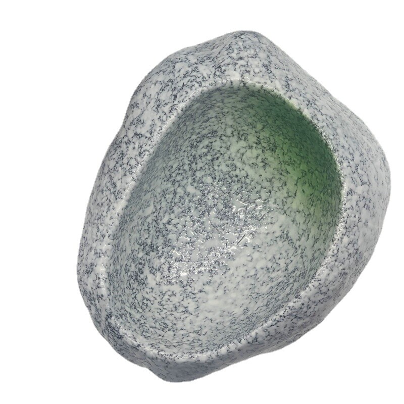 Japoniškas kūrybingas akmens dubuo Keraminiai stalo reikmenys Restoranas Sashimi Sushi lėkštė Maisto dekoravimas Desertinis dubuo namų virtuvės dubuo